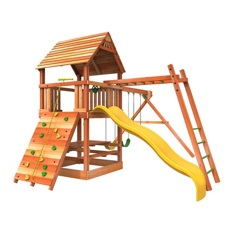 مجموعة أرجوحة برج القرد Woodplay